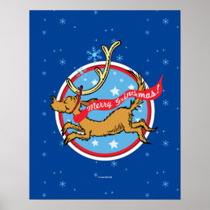 Poster Grille   Max Merry Grinchmas !