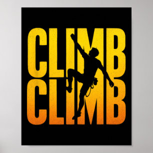 Poster Grimpez Grimpez - Aventure d'escalade de rochers