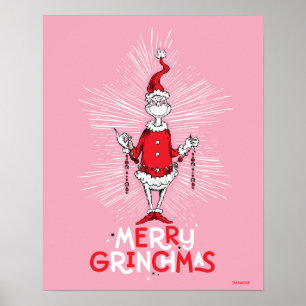 Poster Grinch   Joyeux Grinchmas
