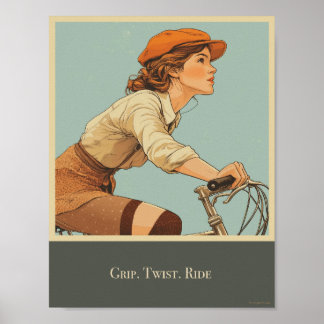 Poster Grip Twist Ride