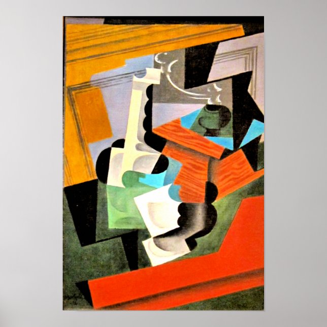 Poster Gris - Le Café Mill (Devant)