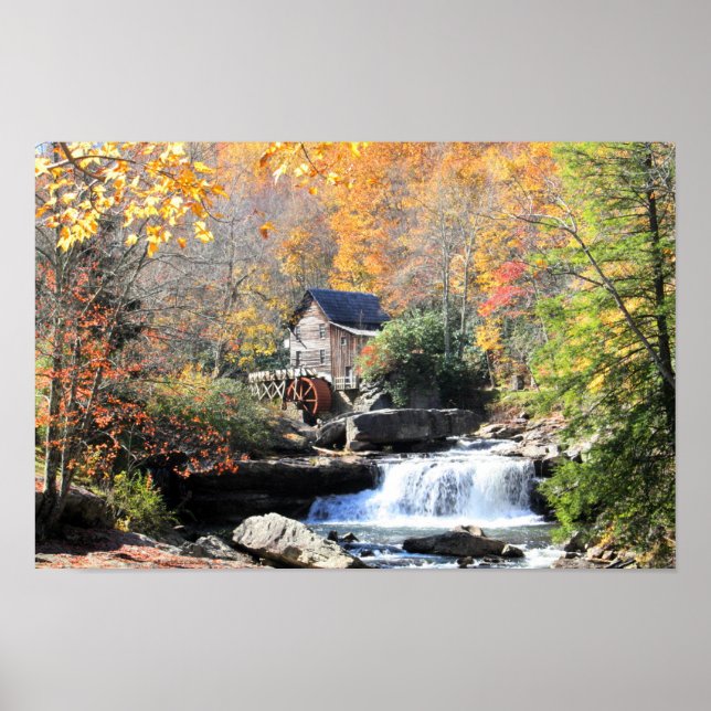 Poster Grist Mills Falls (Devant)