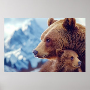 Poster Grizzly Bear 399, GB 399