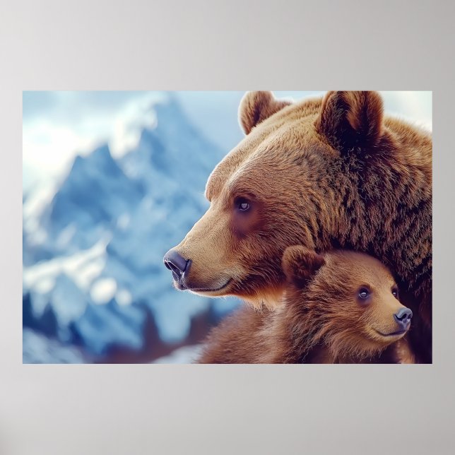 Poster Grizzly Bear 399, GB 399 (Devant)
