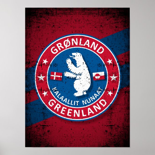 Poster Groenland (Devant)
