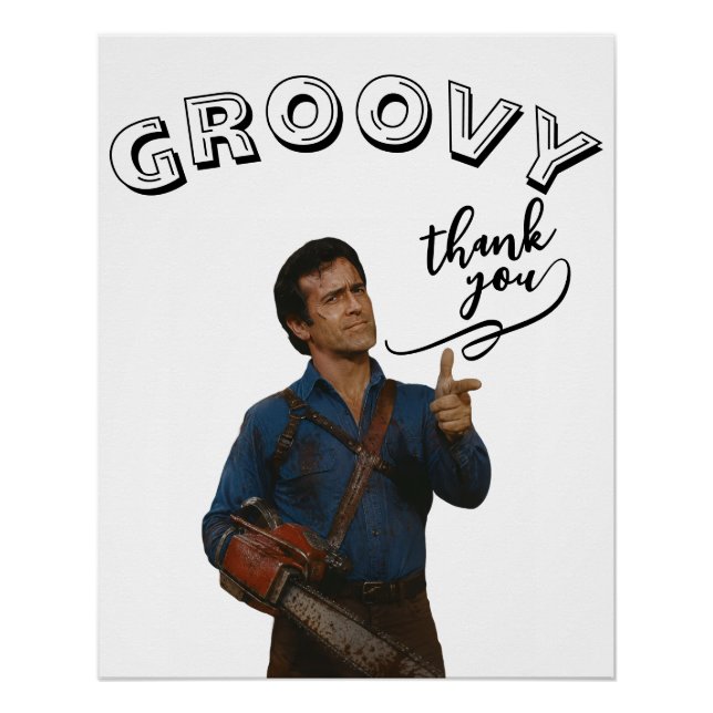 Poster Groovy (Devant)