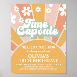 Poster Groovy One Sunshine Première Anniversaire Capsule 