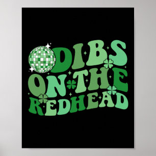 Poster Groovy St Patricks Day Disco Byll Dibs Sur Le Redh
