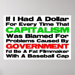 Poster Gros cinéaste avec une casquette de baseball