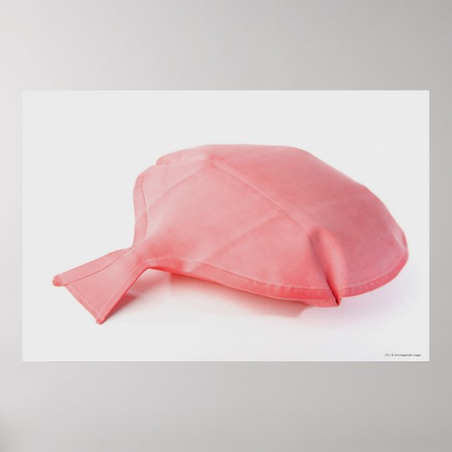 Poster Gros plan d'un coussin (Devant)