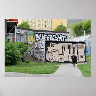 Poster Grosse Graffite