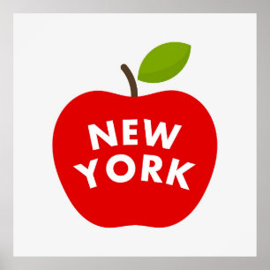 Poster Grosse pomme, New York