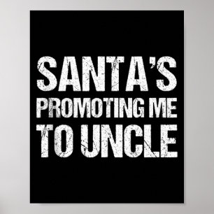 Poster Grossesse de Noël