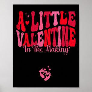 Poster Grossesse de Saint Valentin - Un peu de Saint Vale