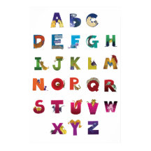 Poster Grotke Alphabet Cats