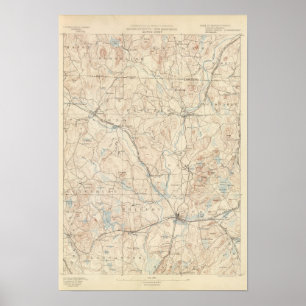 Poster Groton, le Massachusetts