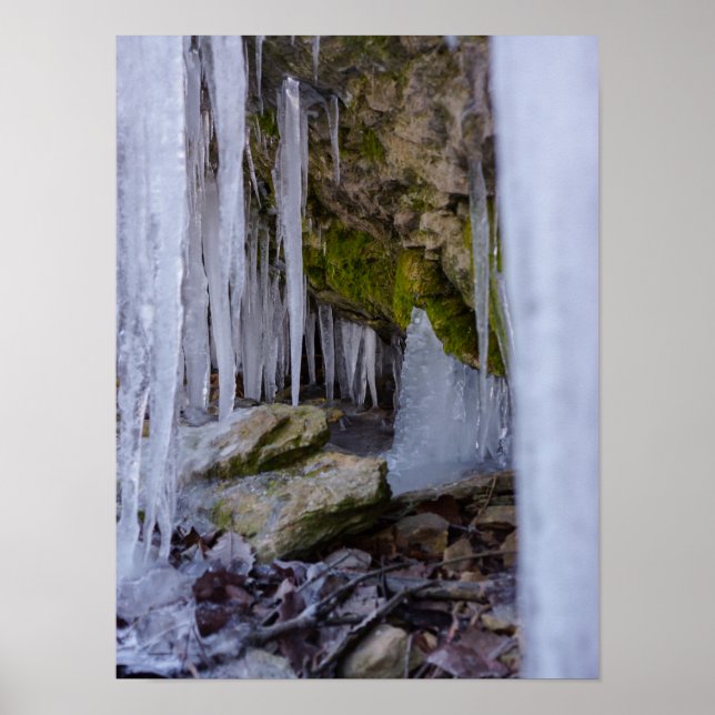 Poster Grotte De Glace (Devant)