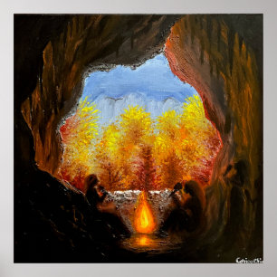 Poster Grotte des femmes