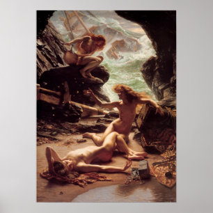Poster Grotte Des Nymphes De Tempête