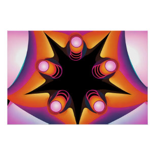 Poster Grotte étoile