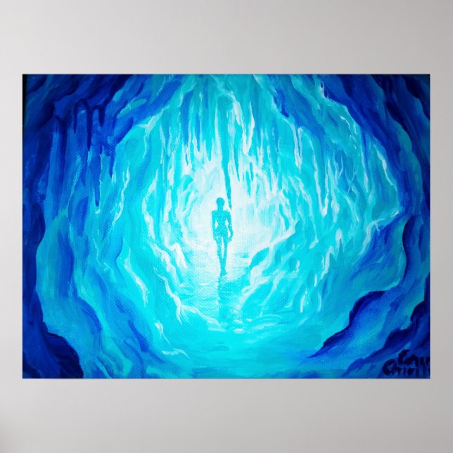 Poster grotte gelée (Devant)