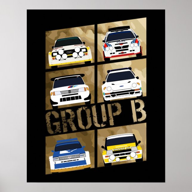 Poster Groupe B (Devant)
