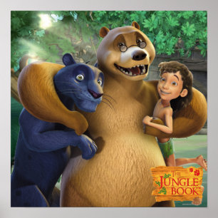 Poster Groupe de livres de la Jungle 1 2