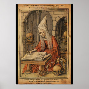 Poster Groupe de support Anti-Hag - BG3 FanArt