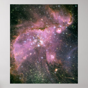 Poster Groupe d'étoiles NGC 346.