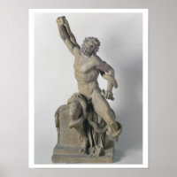 Groupe laocoon sans fils, 17ème siècle (marb