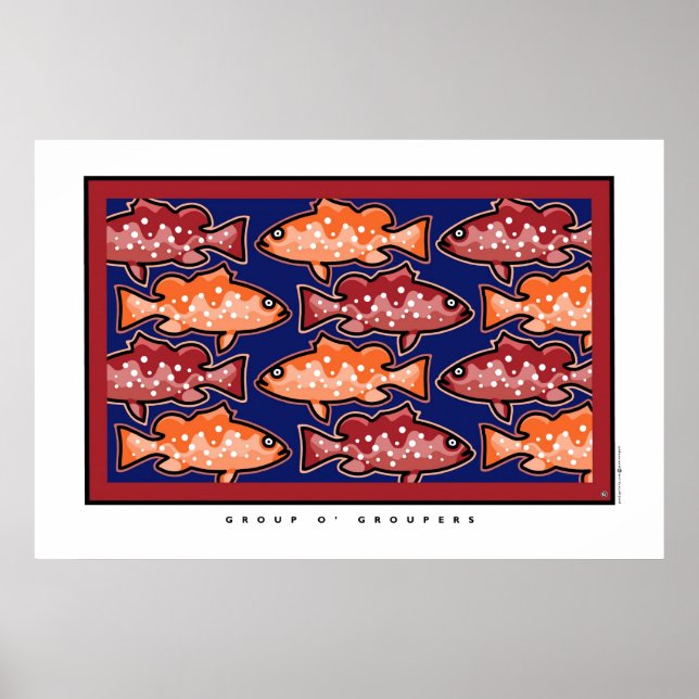 Poster groupe o' grouper (Devant)