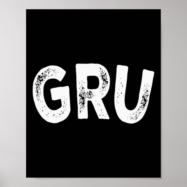 Poster Gru  (Devant)