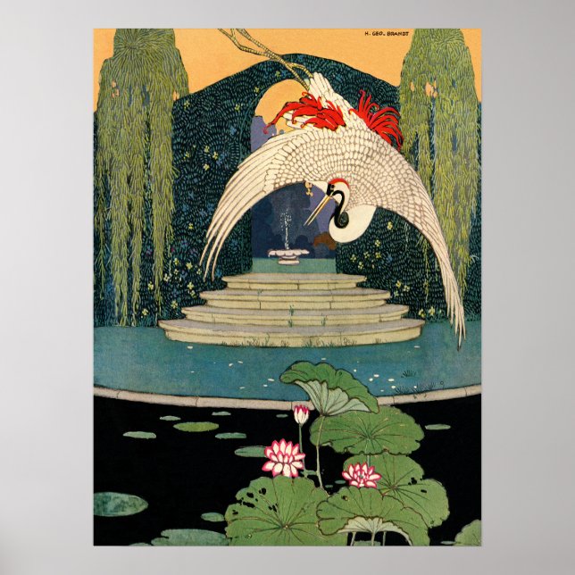 Poster Grue volante (Devant)