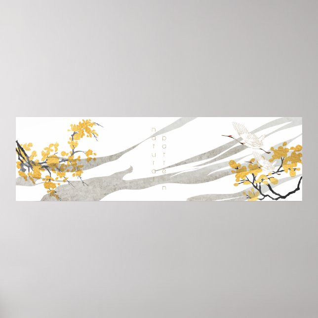 Poster Grues japonaises (Devant)