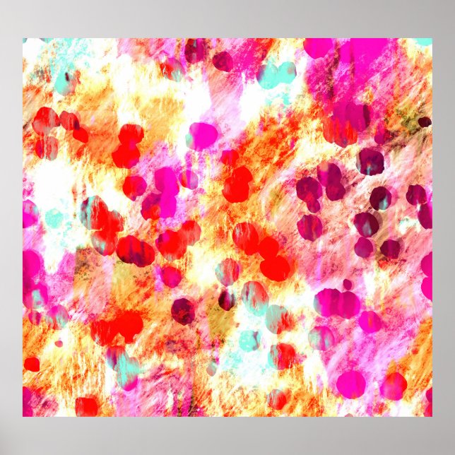 Poster Grunge couleur point texture arrière - plan (Devant)