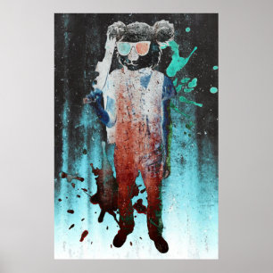 Poster Grungy Koala