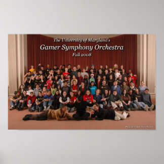 Poster GSO Automne 2008 Photo de groupe (Silly)