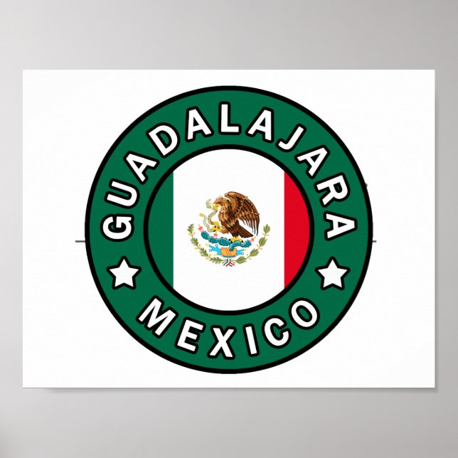Poster Guadalajara Mexique (Devant)