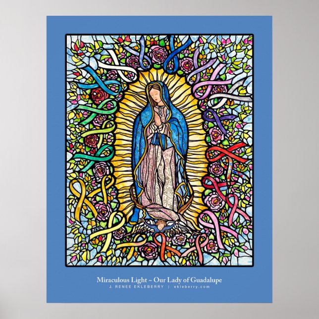 Poster Guadalupe / Ribbon rose Tous l'art du ruban - Ekle (Devant)