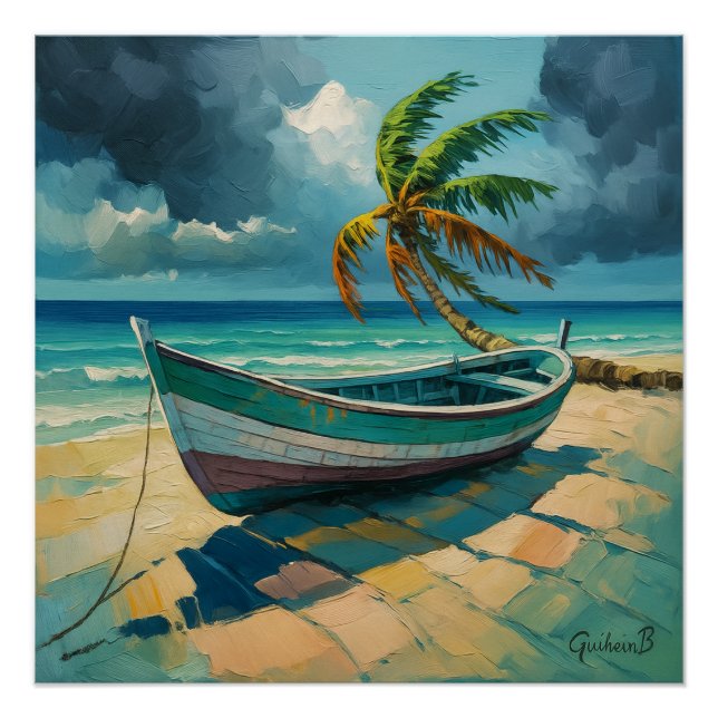 Poster Guadeloupe  (Devant)