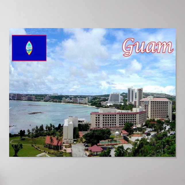 Poster Guam - (Devant)