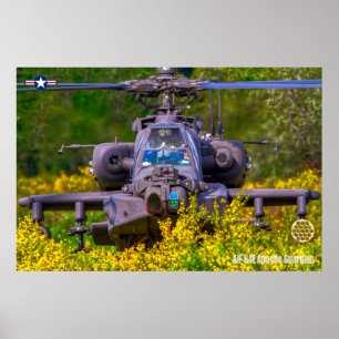 POSTER GUARDIAN APACHE AH-64E