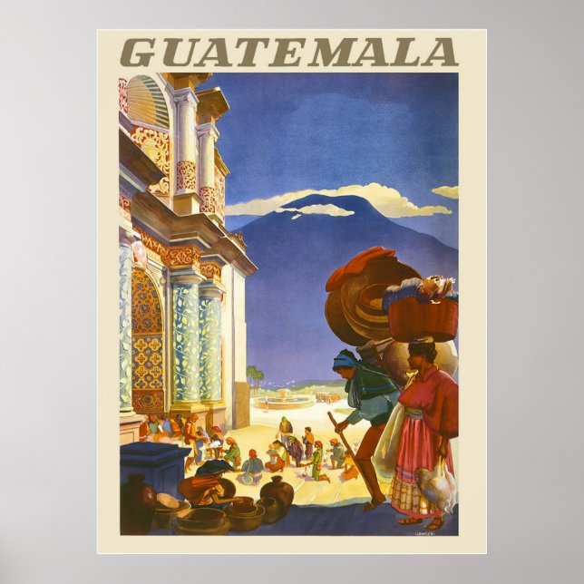 Poster Guatemala (Devant)
