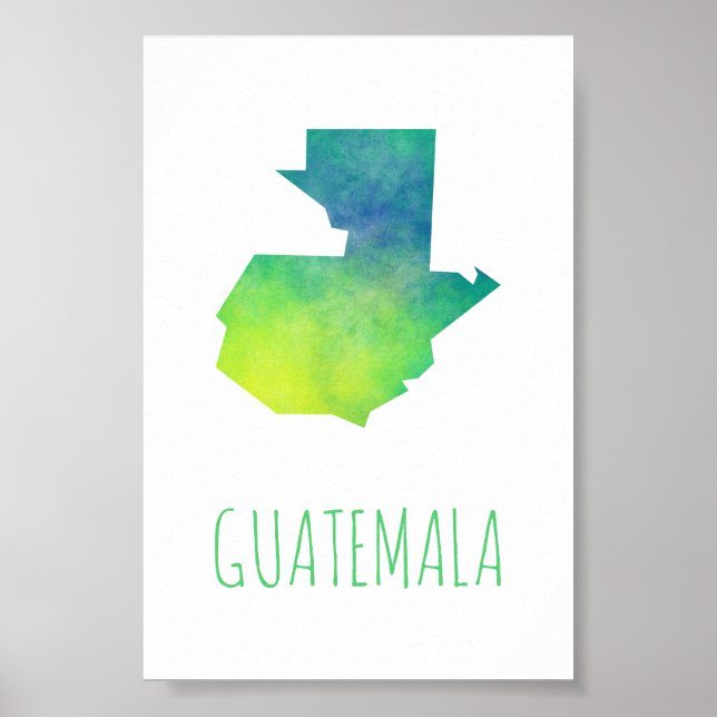 Poster Guatemala (Devant)