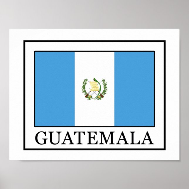 Poster Guatemala (Devant)