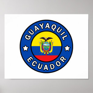 Poster Guayaquil Equateur