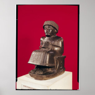 Poster Gudea, Prince of Lagash, dedicated to