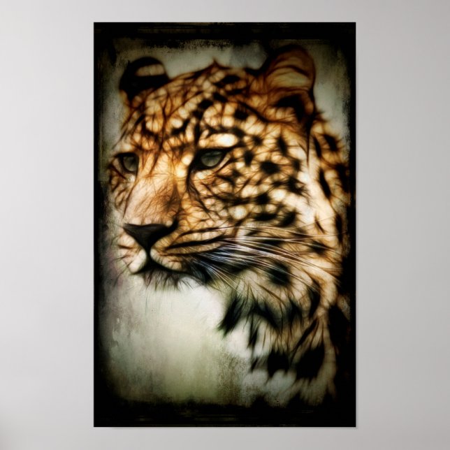 Poster Guépard (Devant)