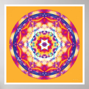 Poster Guérison Mandala 12