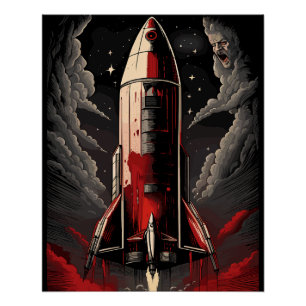 Poster Guerre de fusée